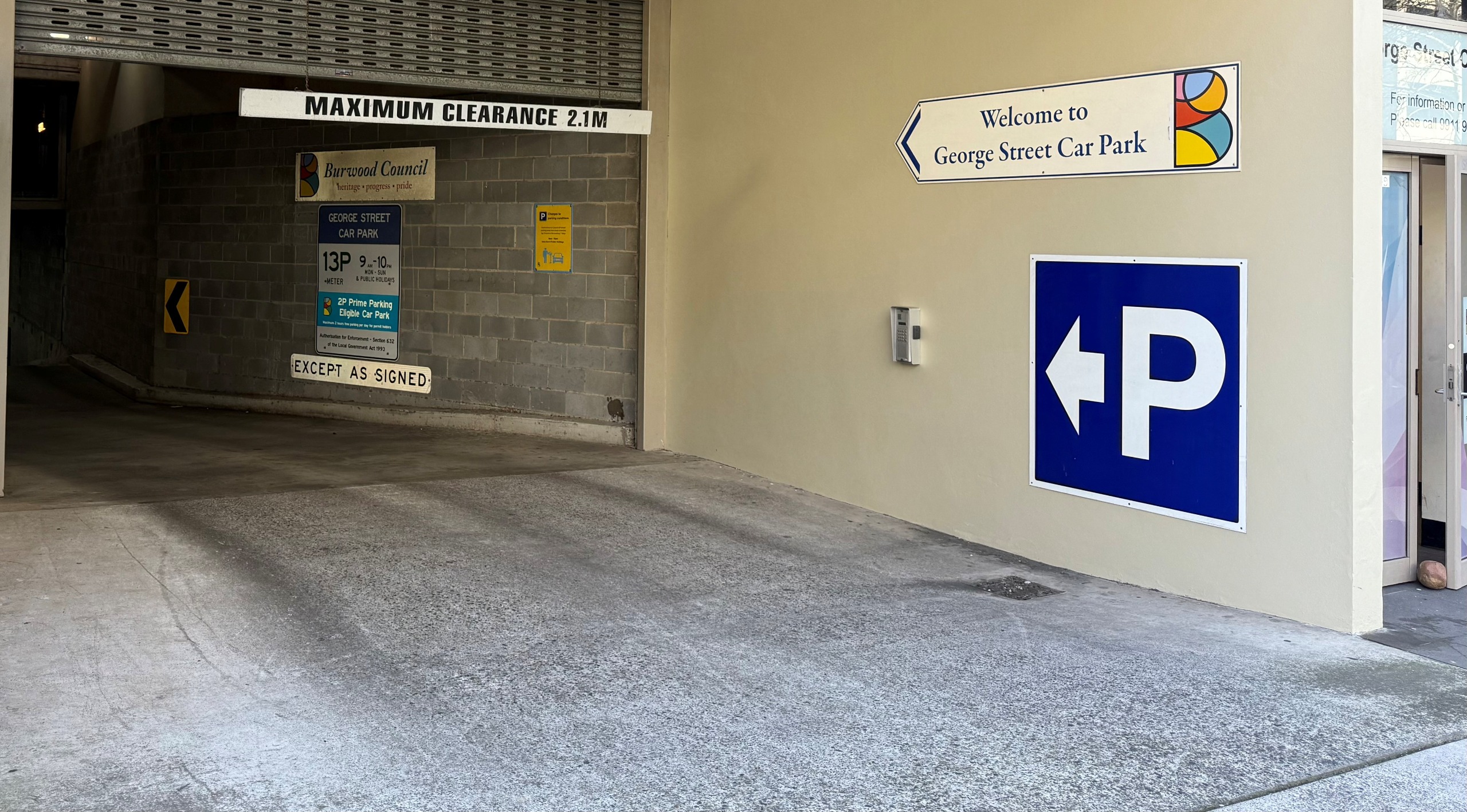Car Park Options After Library Car Park Closure Burwood Culture House 